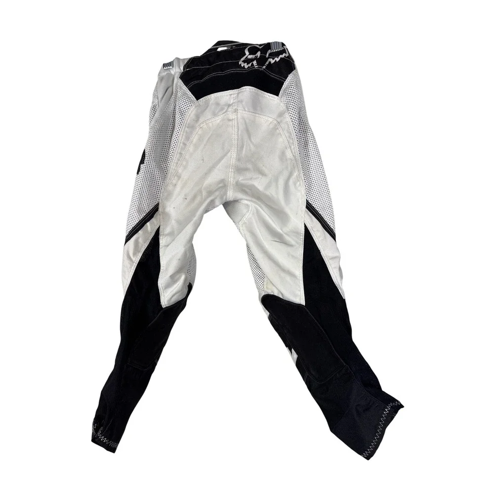 Fox Racing 180 Youth Motocross Pants White Black Blue Size 6-22 Dirt Bike Gear